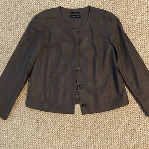 Jones New York Brown Jacket, size 8
